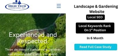 Landscaping and gardning portfolio