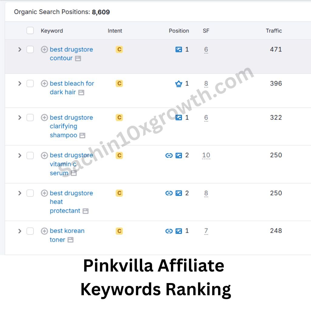 Pinkvilla Affiliate traffic